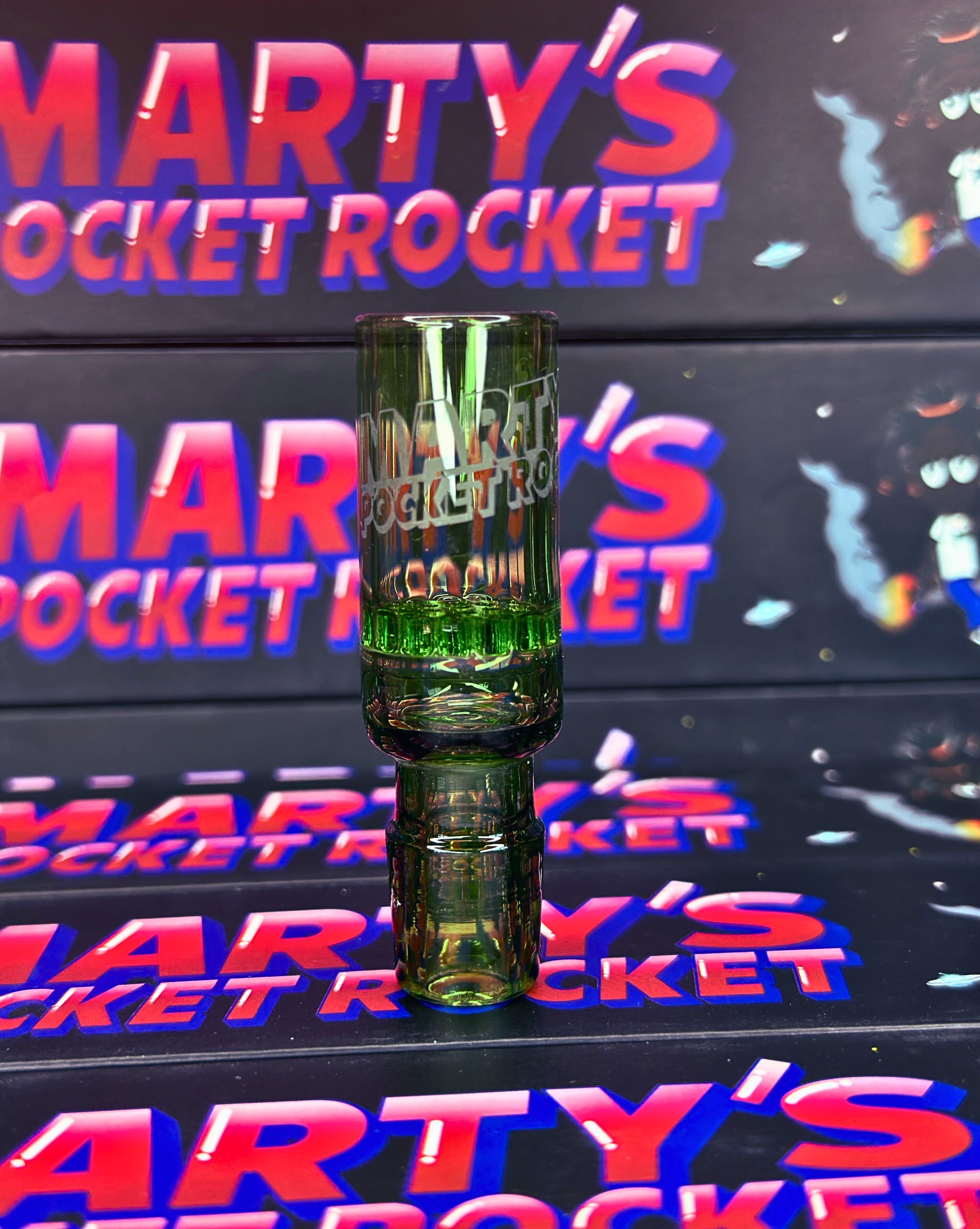 Limited Edition Green Marty's Pocket Rocket 